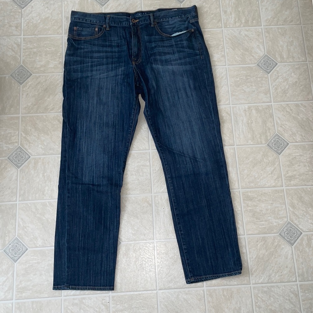 Lucky Brand Jeans - Dark wash comfortable jeans. Size 40x32. Only worn once